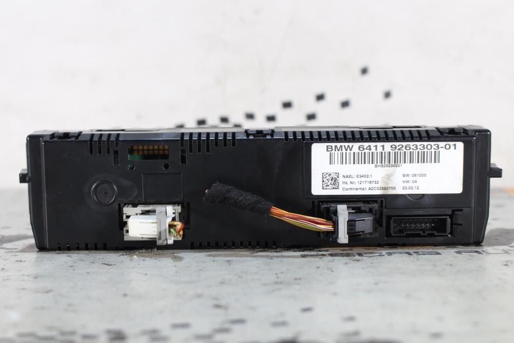 Comando chauffage / sofagem BMW 1 (E87)