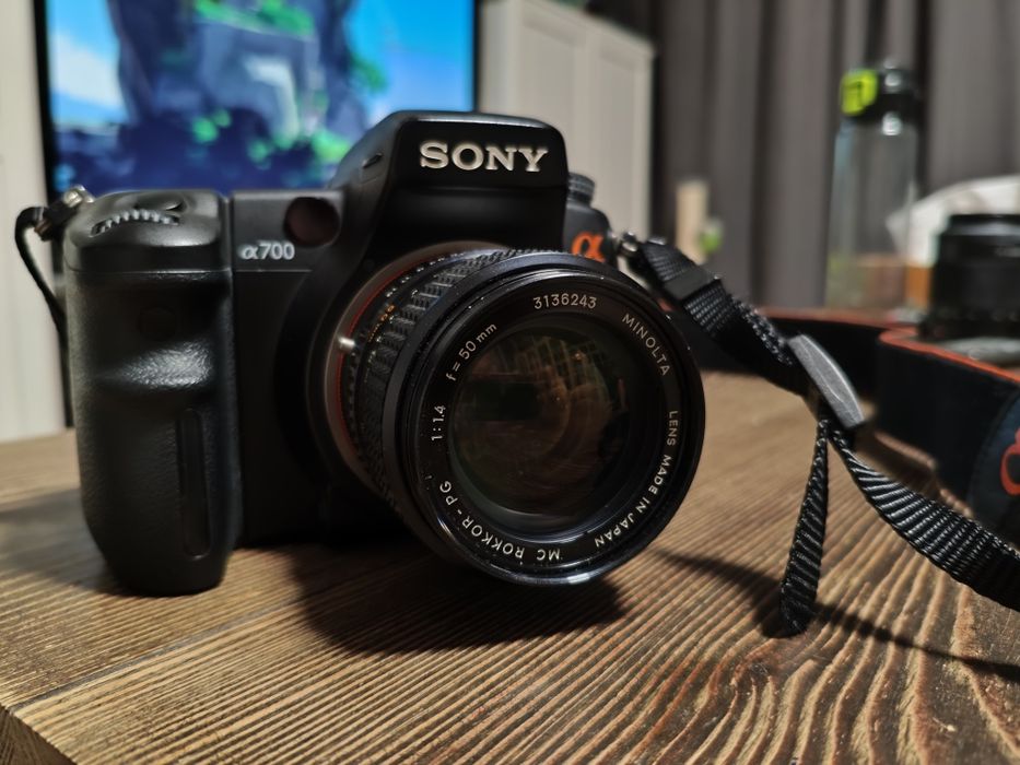 Lustrzanka SONY a700 alfa 700 rokkor