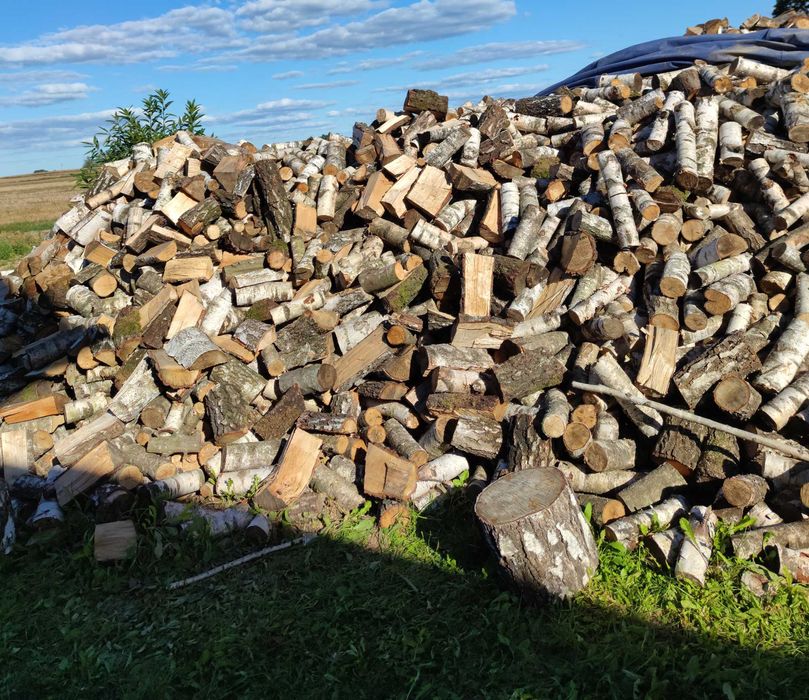 sprzedam suche 2 letnie drewno opałowe brzoza