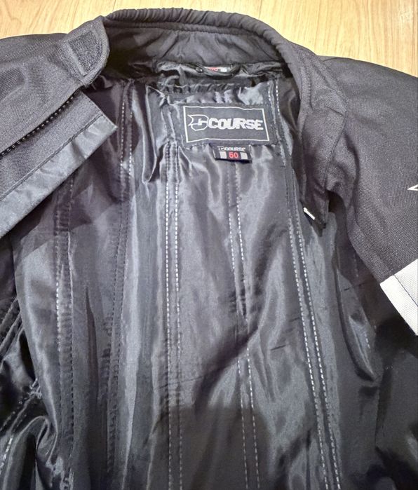 Conjunto mota casaco e calcas