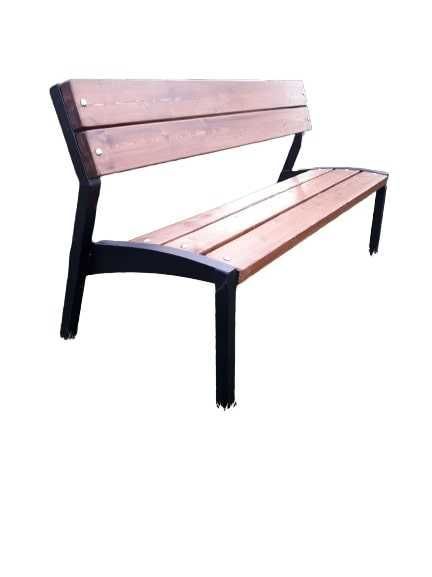 Ławka drewniana metalowa miejska producent atest