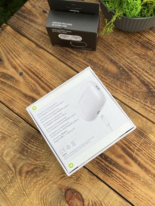 ‼️ГАРАНТІЯ 12 МІСЯЦІВ‼️ AirPods Pro 2 Найвищої Якості, Чохол у Подарунок