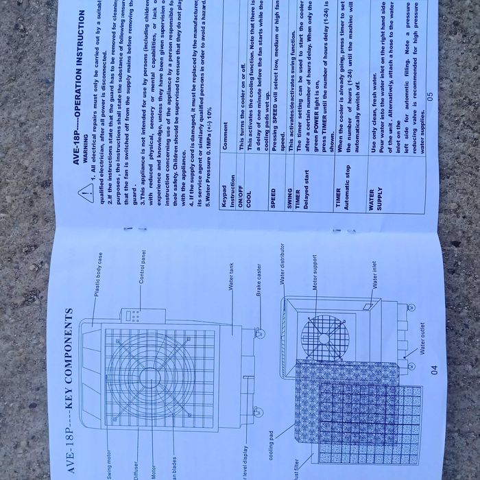 Evaporativo industrial 18000m³ como novo