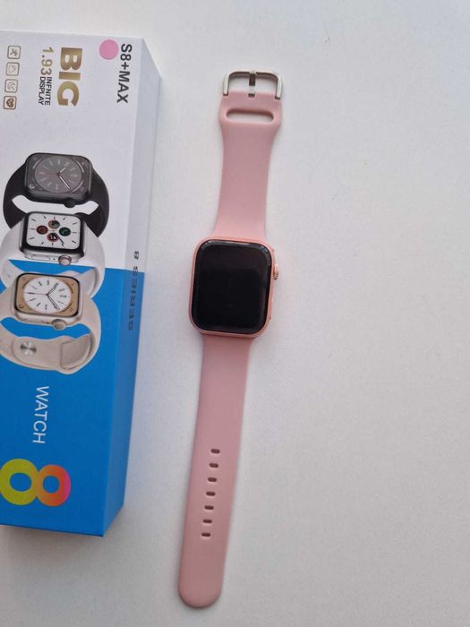 Smartwatch różowy 8
