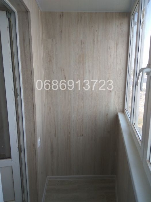 Балкон под ключ, ремонт балкона, Расширение, Внутренняя отделка! Скидк