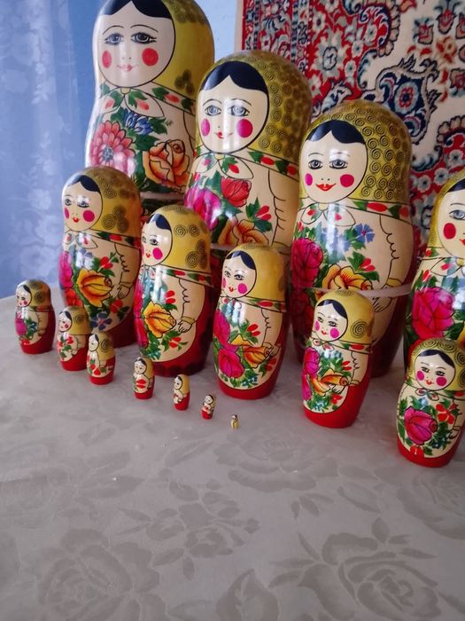 Матрёшки СССР 16 штук