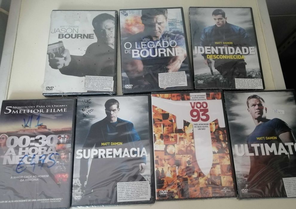 Vários filmes, linda coleção (DVD), novos