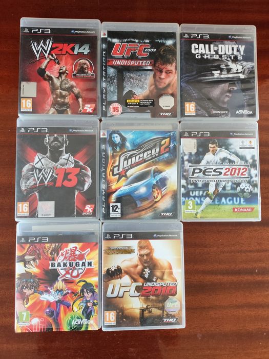 Jogos PlayStation PS2 e PS3