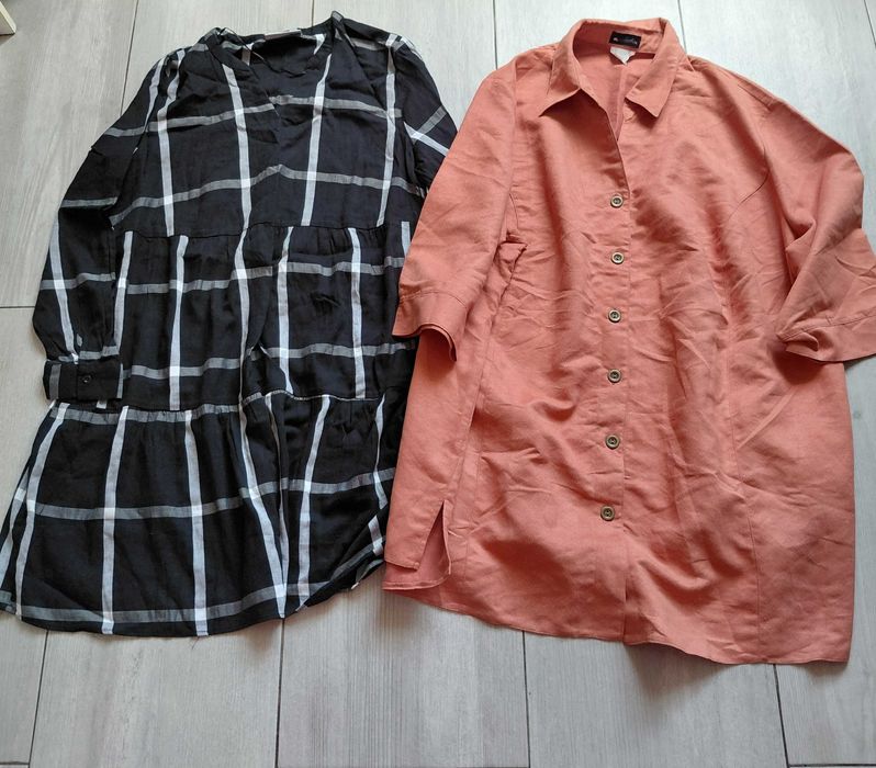 Mega paka zestaw 16 sztuk ubrań damskich plus size 50, 52