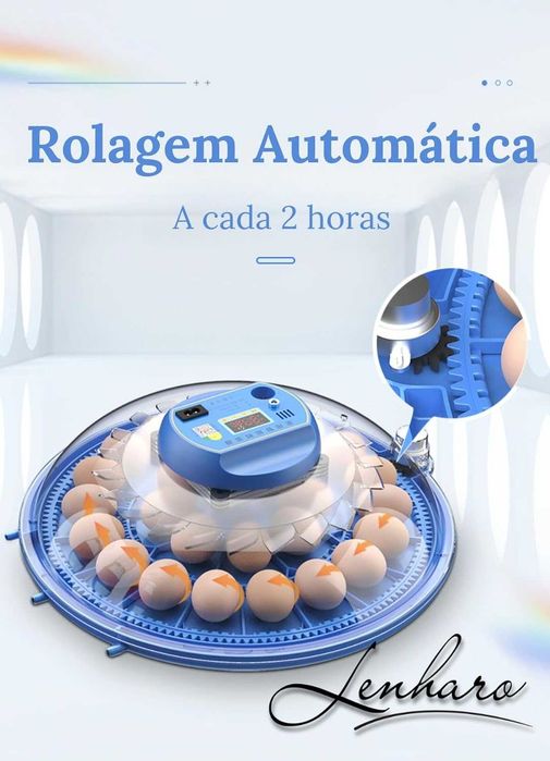 Chocadeira / Incubadora de 33 de Pássaros Ovos NOVA - Disponibilidade