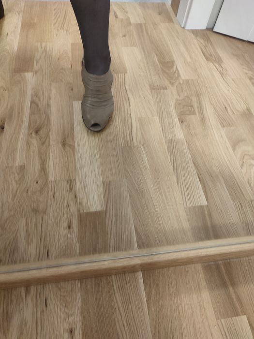 Buty skórzane na obcasie