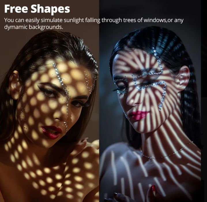 Bowens Mount Snoot + 4 кольори + 20 гобо – ідеальні світлові ефекти