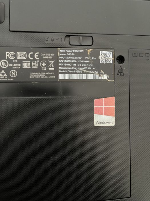 Laptop Lenovo G50-70