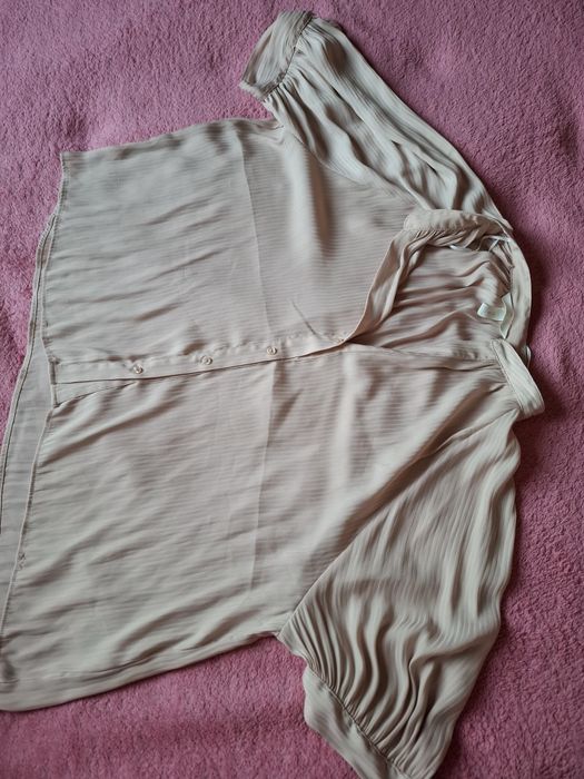 Продам элегантную блузу H&M в нежном пудровом оттенке (Размер EUR 46 / XL-XXL)
