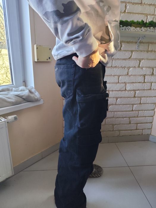 Винтажные штаны карго zara