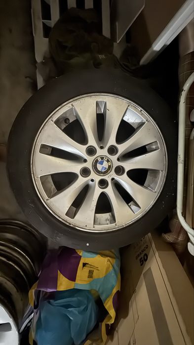 Jantes BMW 16 e pneumaticos