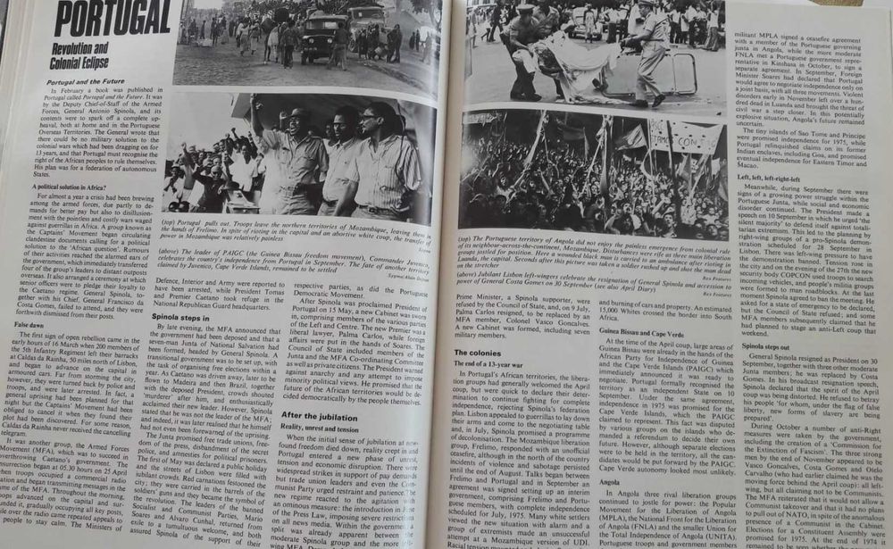 Coleção de Livros International Yearbook  entre 1977 e 1993
