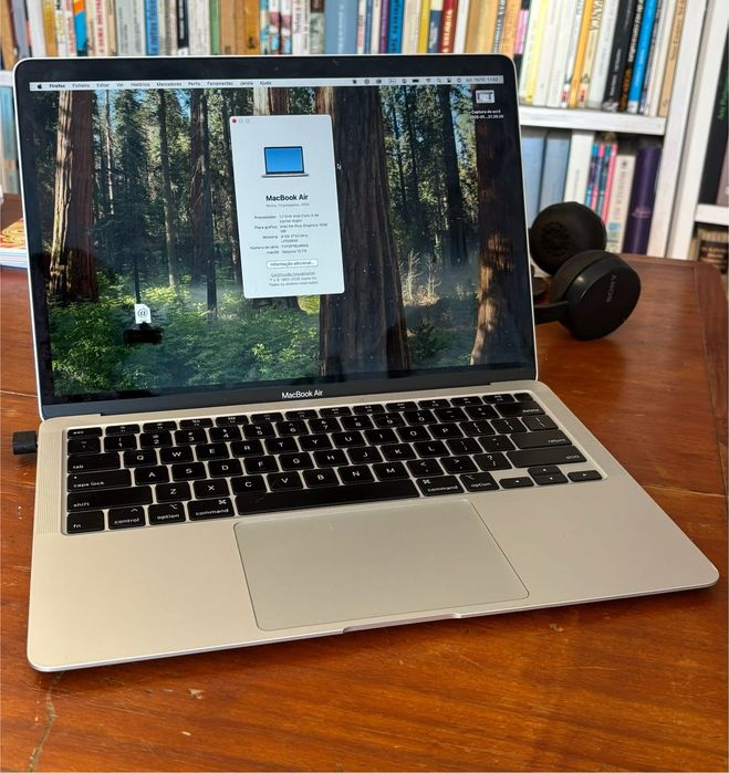 MacBook Air 13" Retina (2020) Intel i3 • 8GB • 256GB SSD – Bateria Excelente!