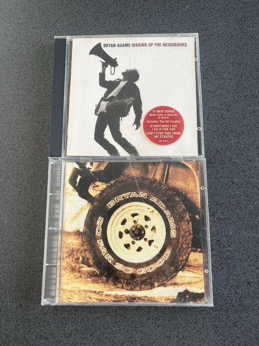 Zestaw 2 płyt CD Bryan Adams płyty