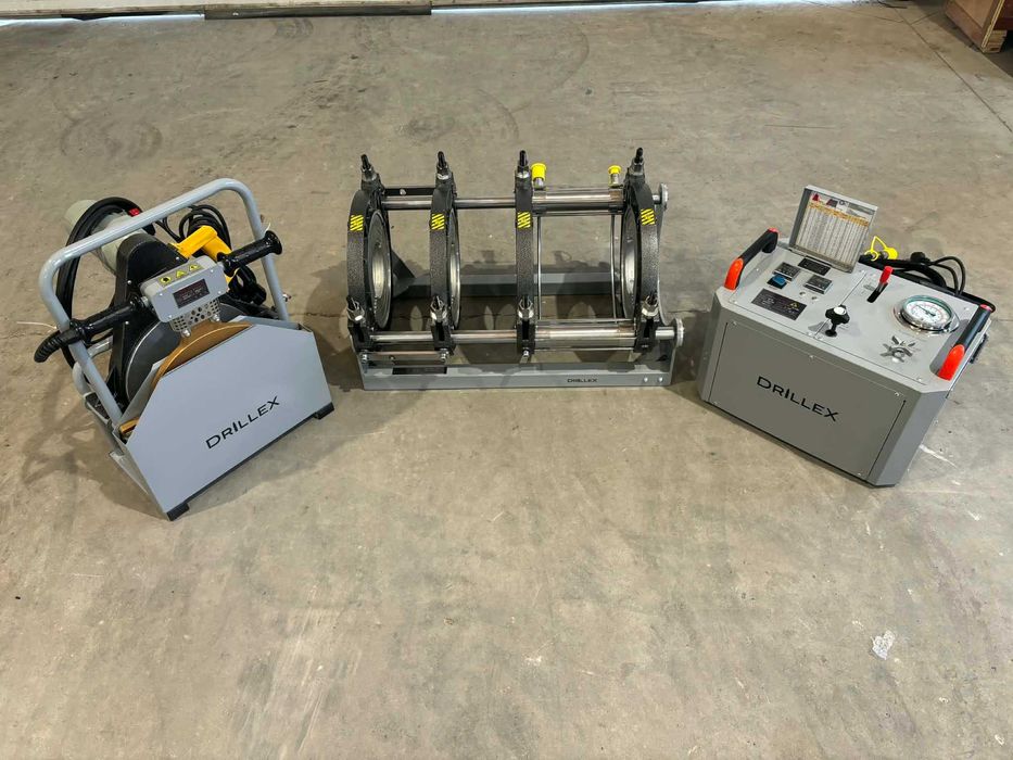 Nowa zgrzewarka doczołowa hydrauliczna z hydroakumulatorem WP250A