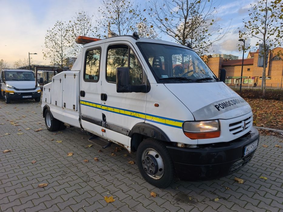 Renault mascott laweta, holownik, pomoc drogowa
