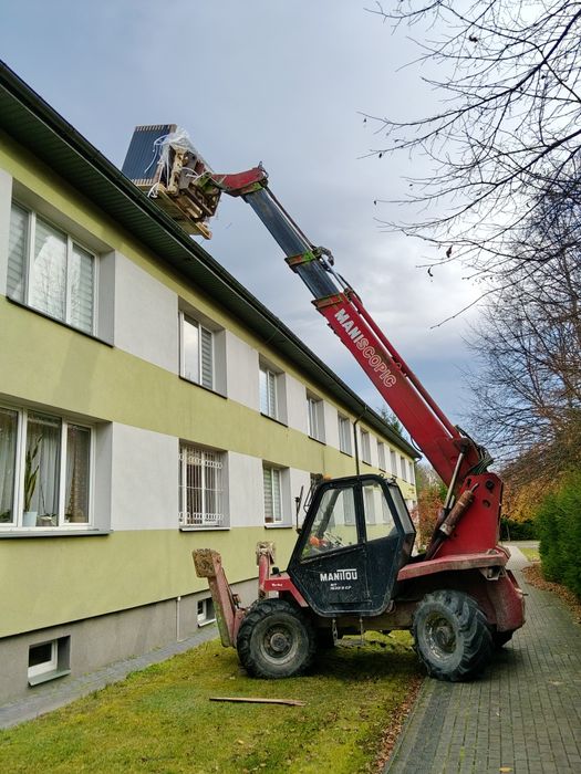 Podnośnik koszowy,zwyżka, dźwig