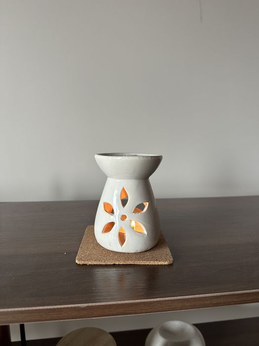 Kominek do wosków beżowy