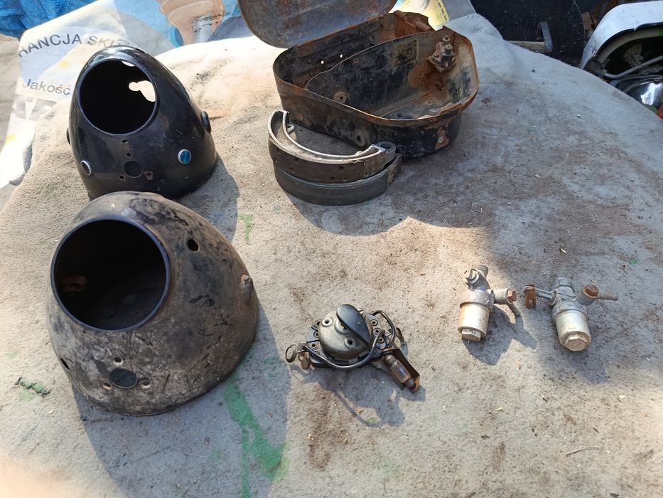 Awo Simson części skorupy lampy stacyjka i inne