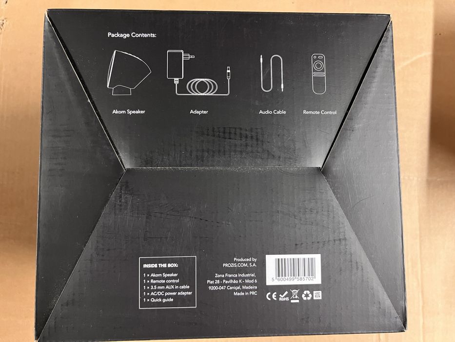 Coluna de som Prozis AKORN Black