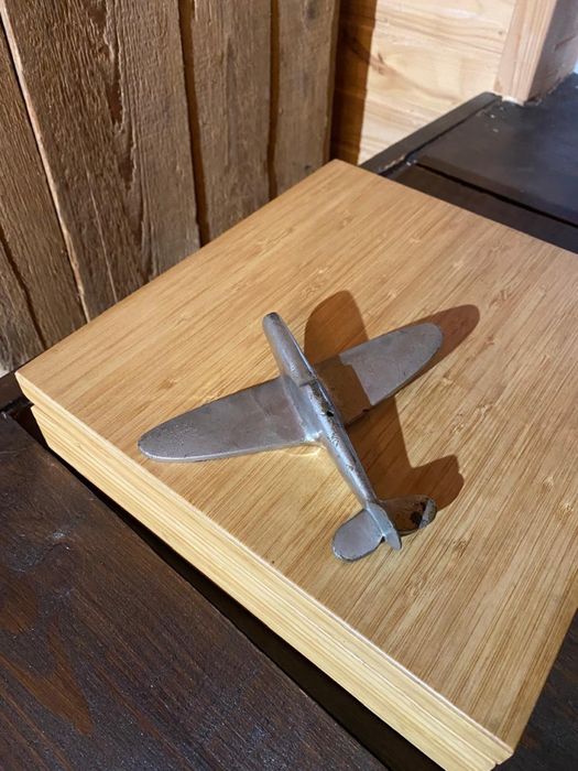 Фігурка літак латунь