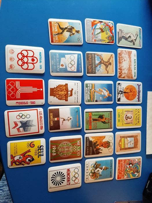 22 Calendários dos Jogos Olímpicos