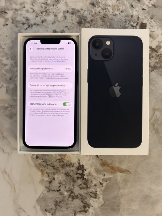Iphone 13 128 GB pamiec 100%