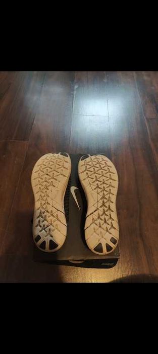 Nike Free Run Flyknit Nike iD 44.5 Czarno-Białe