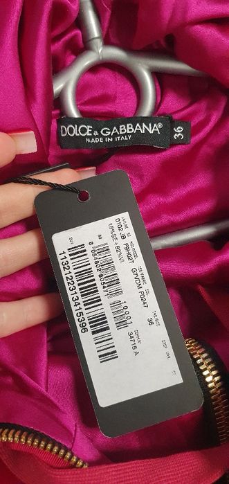 Jedwabna bluza Dolce&Gabbana nowa oryginalna od xs do m