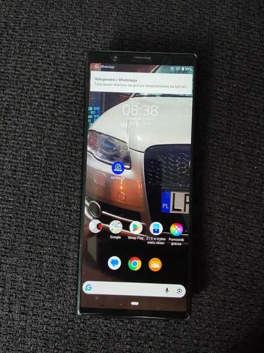 Sony Xperia J9210 na nowej płycie głównej+Wyświetlacz z częściami wymiennymi+Nowy czytnik linii+ SZKŁA i CASE