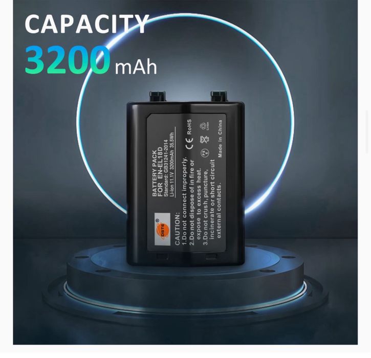 Bateria para Nikon EN-EL 18D | Nova