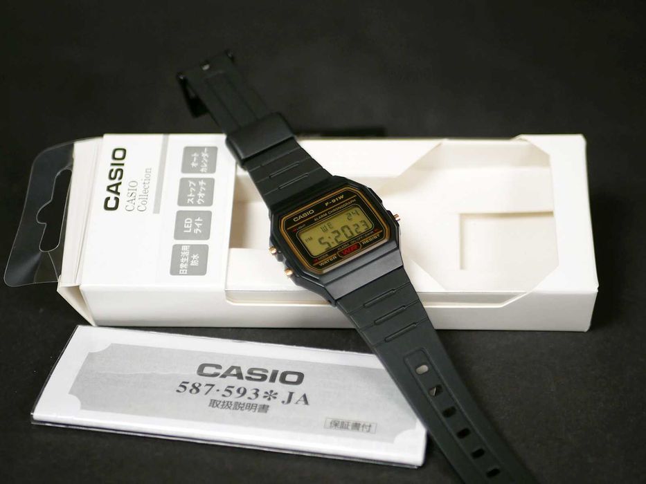 Casio F-91WG-9Q Gold. 100% original