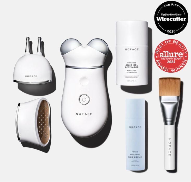 NuFACE TRINITY+ Complete Set мікрострумовий масажер Новий / Оригінал