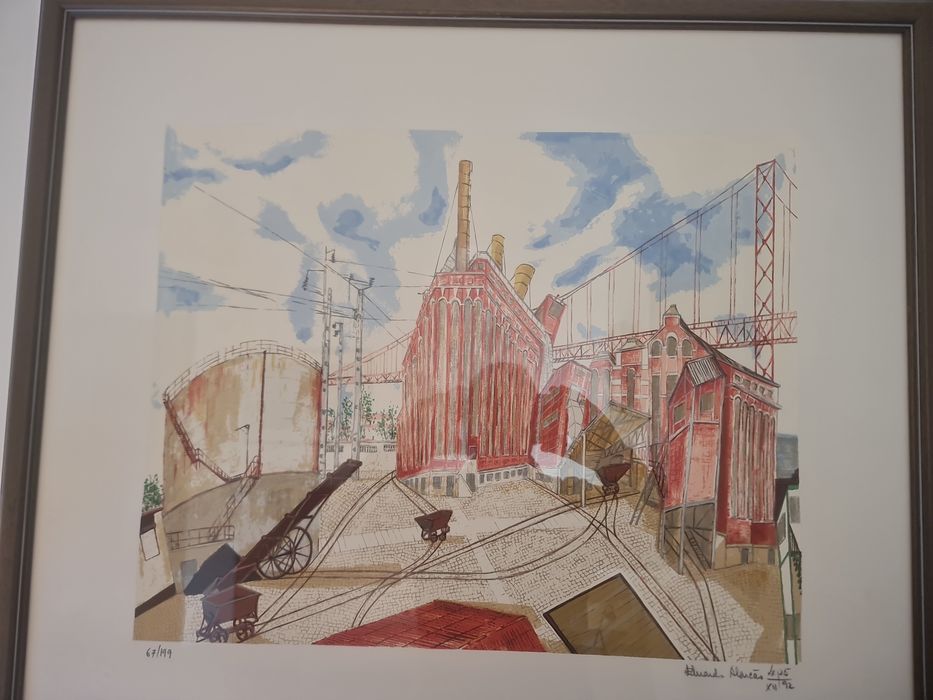 Serigrafia Eduardo Alarcão