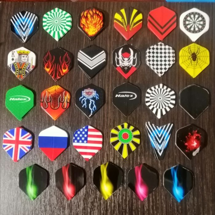 Перья для дротиков (Дартс)