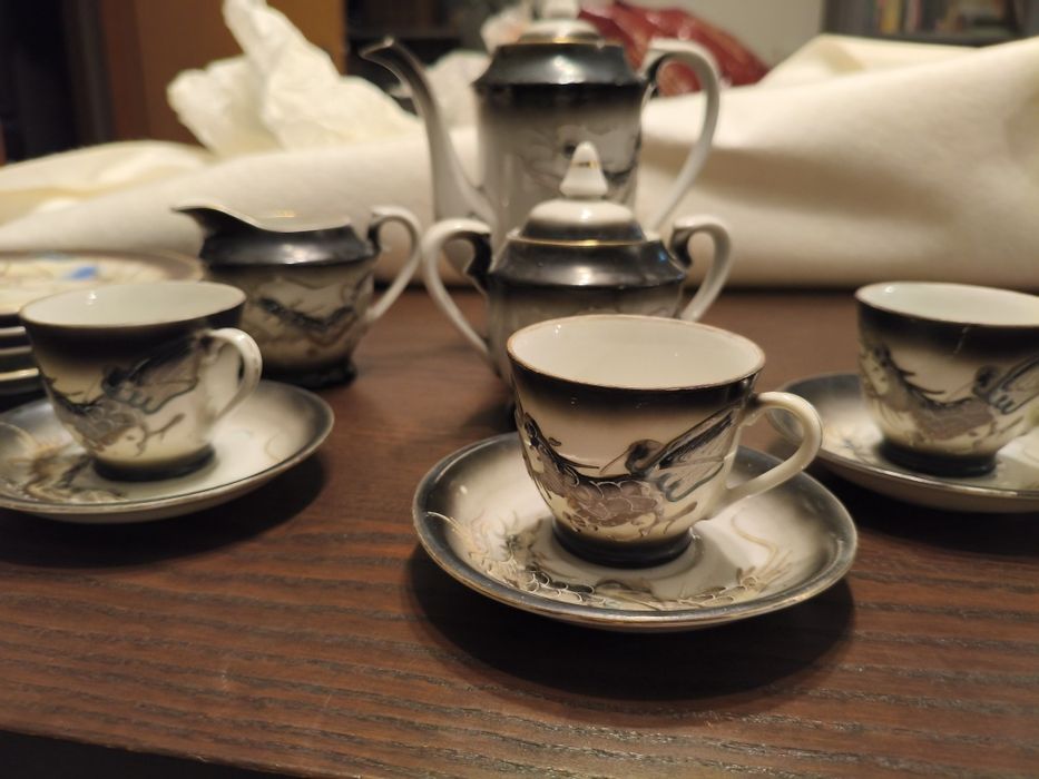 Conjunto de café chinês