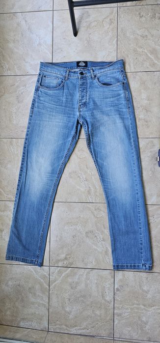 Dickies męskie spodnie dżinsowe rozmiar W33 L32 stan bardzo dobry wymiary na zdjęciach