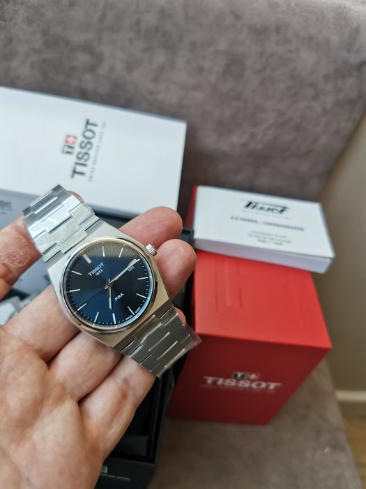 Tissot PRX T137.410.11.041.00 Blue Dial 40mm годинник Тиссо Оригинал