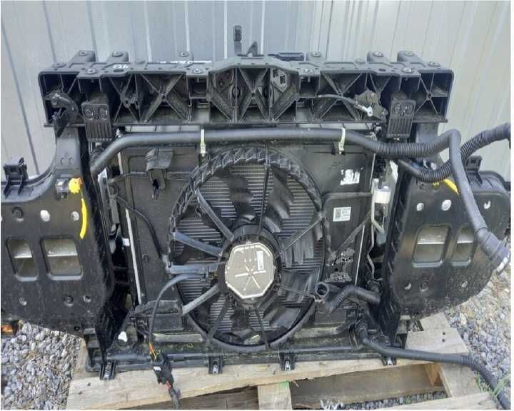 Комплектная панель радиатор вентилятор Hyundai Ioniq 5 разборка