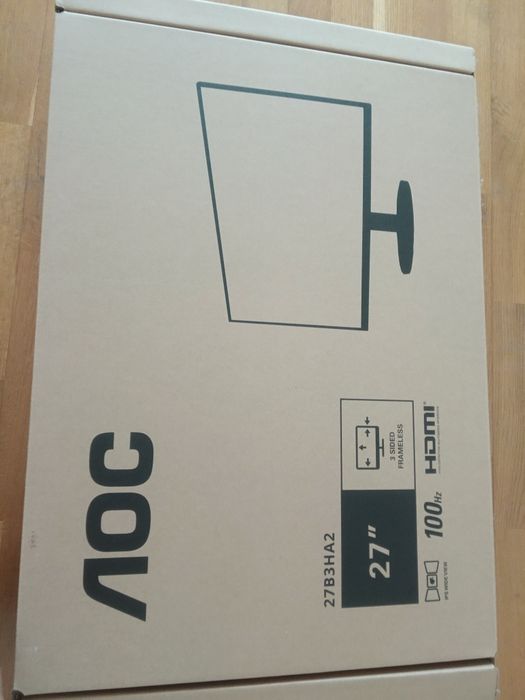 monitor de desktop de 27" polegadas à venda, praticamente novo.Model 27B3HA2