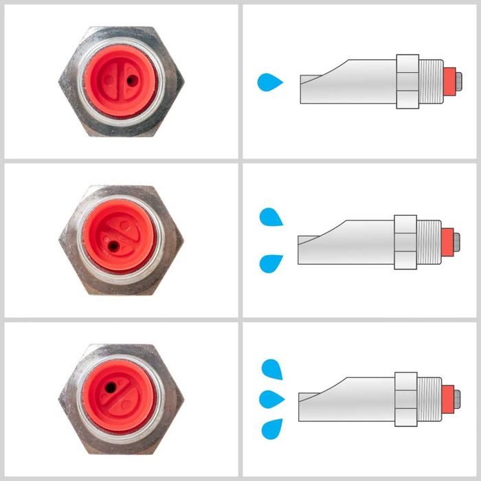 Poidło smoczkowe dla tuczników, stal, gruby trzpień, 1/2-61 mm, Kerbl