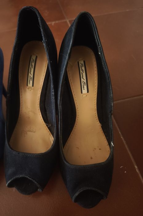 Sapatos Nº36(altos) Novos e semi usados