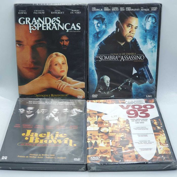Lote 28/2 - Pack de 18 Filmes Novos e Selados em DVD - Ref.VI