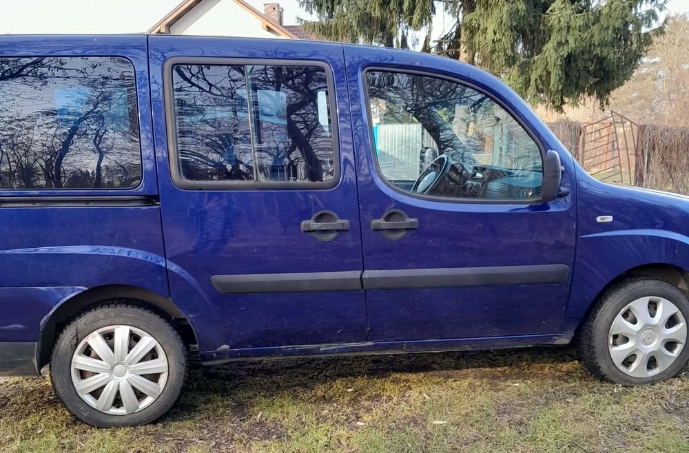 Fiat doblo 1,4 benzyna gaz