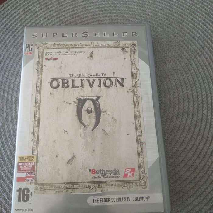 Instrukcja gry PC Oblivion